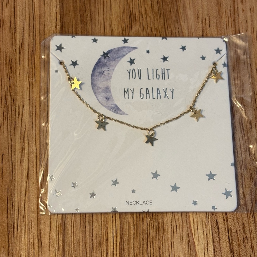 Gold Star Necklace